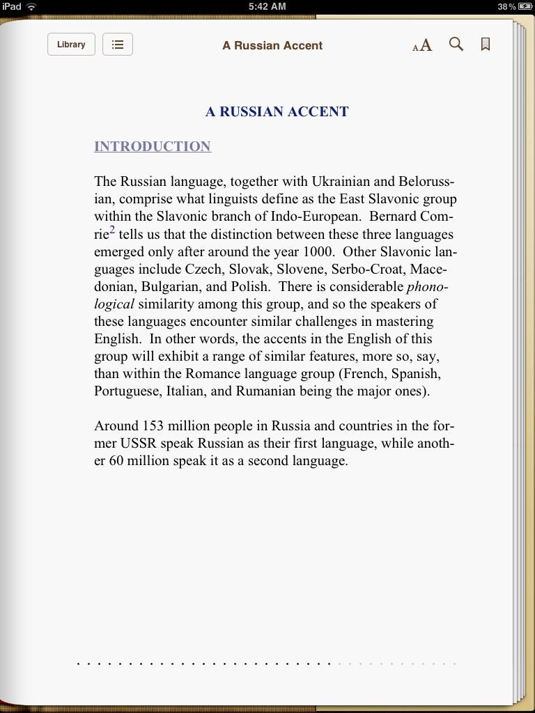 A Russian Accent | Paul Meier Dialect Services